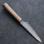 Shigeki Tanaka Majiro Silver Steel No.3 Petty-Utility  120mm Maple, Cherry, Walnut Handle - Japannywholesale