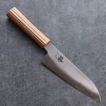 Shigeki Tanaka Majiro Silver Steel No.3 Santoku  165mm Maple, Cherry, Walnut Handle - Japannywholesale