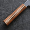 Shigeki Tanaka Majiro Silver Steel No.3 Santoku  165mm Maple, Cherry, Walnut Handle - Japannywholesale