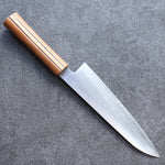 Shigeki Tanaka Majiro Silver Steel No.3 Gyuto  190mm Maple, Cherry, Walnut Handle - Japannywholesale