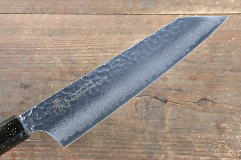 Sakai Takayuki VG10 33 Layer Damascus Kengata Gyuto  190mm Live oak Lacquered (Saiu) Handle - Japannywholesale