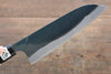 Kanetsune Blue Steel No.2 Kurouchi Santoku  165mm Magnolia Handle - Japannywholesale