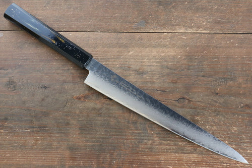 Sakai Takayuki VG10 33 Layer Damascus Sujihiki  240mm Live oak Lacquered (Saiu) Handle - Japannywholesale