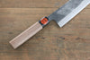 Shigeki Tanaka Blue Steel No.2 TEKKA Kurouchi Nakiri Japanese Chef Knife 165mm - Japannywholesale