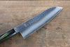 Sakai Takayuki VG10 33 Layer Damascus Santoku  170mm Live oak Lacquered (Saiu) Handle - Japannywholesale