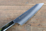 Sakai Takayuki VG10 33 Layer Damascus Kengata Santoku  160mm Live oak Lacquered (Saiu) Handle - Japannywholesale