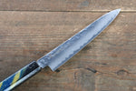 Sakai Takayuki VG10 33 Layer Damascus Petty-Utility  150mm Live oak Lacquered (Saiseki) Handle - Japannywholesale