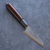 Misuzu VG10 Kasumitogi Kiritsuke Petty-Utility  105mm Brown Lacquered  Handle - Japannywholesale