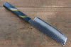 Sakai Takayuki VG10 33 Layer Damascus Nakiri  160mm Live oak Lacquered (Saiseki) Handle - Japannywholesale