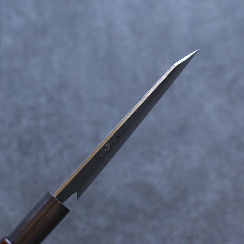 Misuzu VG10 Kasumitogi Kiritsuke Petty-Utility  105mm Brown Lacquered  Handle - Japannywholesale