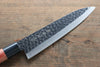 Kanetsune DSR-1K6 Hammered Gyuto  180mm Red Pakka wood Handle - Japannywholesale