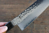 Sakai Takayuki VG10 33 Layer Damascus Santoku  170mm Live oak Lacquered (Kokushin) Handle - Japannywholesale