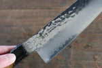 Sakai Takayuki VG10 33 Layer Damascus Santoku  170mm Live oak Lacquered (Kokushin) Handle - Japannywholesale