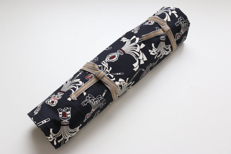 Japanese Style Knife Roll Konhikeshi-U-Shirokamon 7 Pockets - Japannywholesale