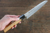 Sakai Takayuki VG10 33 Layer Damascus Santoku  170mm Live oak Lacquered (Kokushin) Handle - Japannywholesale