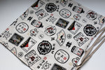 Japanese Style Knife Roll Shirocha-U-GoldKamon&Kon 4 Pockets - Japannywholesale