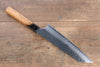 Sakai Takayuki VG10 33 Layer Damascus Kengata Gyuto  190mm Live oak Lacquered (Kokushin) Handle - Japannywholesale