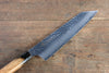 Sakai Takayuki VG10 33 Layer Damascus Kengata Gyuto  190mm Live oak Lacquered (Kokushin) Handle - Japannywholesale