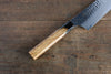 Sakai Takayuki VG10 33 Layer Damascus Kengata Gyuto  190mm Live oak Lacquered (Kokushin) Handle - Japannywholesale