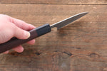 Yoshimi Kato VG10 Damascus Petty-Utility  70mm with Shitan Handle - Japannywholesale