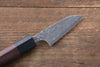 Yoshimi Kato VG10 Damascus Petty-Utility  70mm with Shitan Handle - Japannywholesale