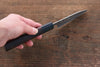 Yoshimi Kato VG10 8 Layer Damascus Petty-Utility  75mm with Shitan Handle - Japannywholesale