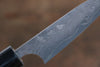 Yoshimi Kato VG10 8 Layer Damascus Petty-Utility  75mm with Shitan Handle - Japannywholesale