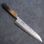 Seisuke SLD Washiji Gyuto Japanese Knife 210mm Burnt Oak Handle - Japannywholesale