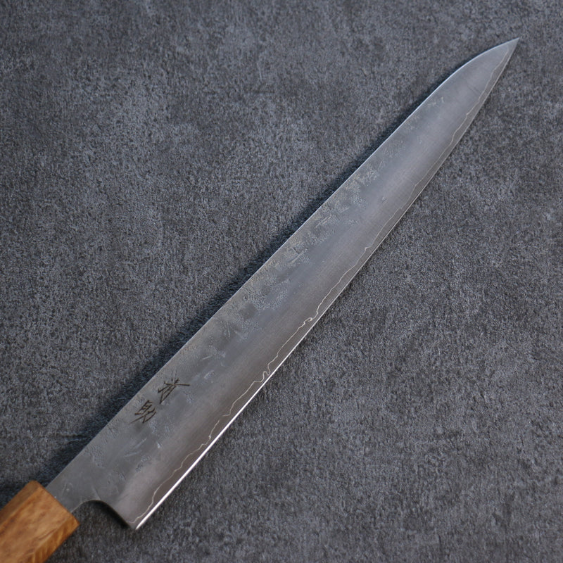 Seisuke SLD Washiji Sujihiki Japanese Knife 240mm Burnt Oak Handle - Japannywholesale