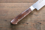 Sakai Takayuki Grand Chef [Left Handed] Swedish Steel-stn Kiritsuke Yanagiba  260mm Desert Ironwood(Sugihara model) Handle with Sheath - Japannywholesale