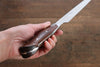 Sakai Takayuki Grand Chef [Left Handed] Swedish Steel-stn Kiritsuke Yanagiba  260mm Desert Ironwood(Sugihara model) Handle with Sheath - Japannywholesale