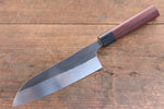 Ogata SG2 Kurouchi Black Finished Santoku  180mm with Shitan Handle - Japannywholesale