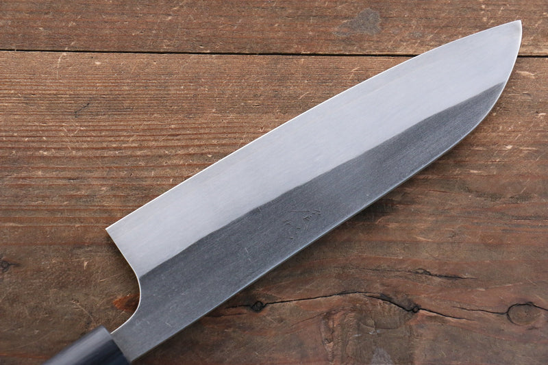 Ogata SG2 Kurouchi Black Finished Santoku  180mm with Shitan Handle - Japannywholesale