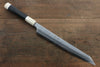 Sakai Takayuki Silver Steel No.3 Damascus Kiritsuke Yanagiba  270mm Ebony with Ring Handle with Sheath - Japannywholesale