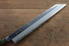 Sakai Takayuki Blue Steel No.2 Mirrored Finish Kiritsuke Yanagiba  300mm Walnut Handle with Sheath - Japannywholesale