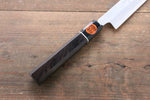 Shigeki Tanaka Blue Steel No.2 Damascus Yanagiba  270mm Ebony Wood Handle - Japannywholesale