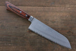 Kunihira VG1 Nashiji Santoku  170mm Mahogany Handle - Japannywholesale