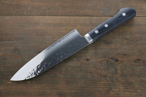 Kanetsune VG1 Hammered Santoku  165mm Pakka wood Handle - Japannywholesale