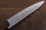 Nao Yamamoto SRS13 Black Damascus Gyuto  210mm Cherry Blossoms Handle - Japannywholesale