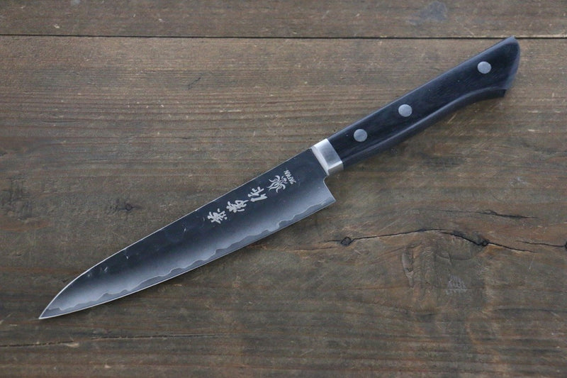 Kanetsune VG1 Hammered Petty-Utility  135mm Pakka wood Handle - Japannywholesale