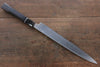 Shigeki Tanaka VG10 Damascus Yanagiba  270mm Ebony Wood Handle - Japannywholesale