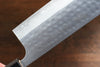 Nao Yamamoto SRS13 Black Damascus Nakiri  165mm Cherry Blossoms Handle - Japannywholesale