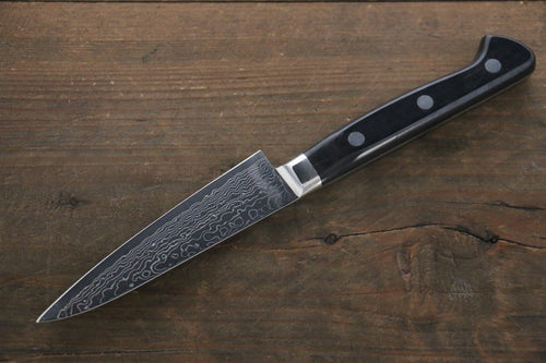 Takayuki Iwai VG10 Damascus Petty-Utility  105mm Pakka wood Handle - Japannywholesale