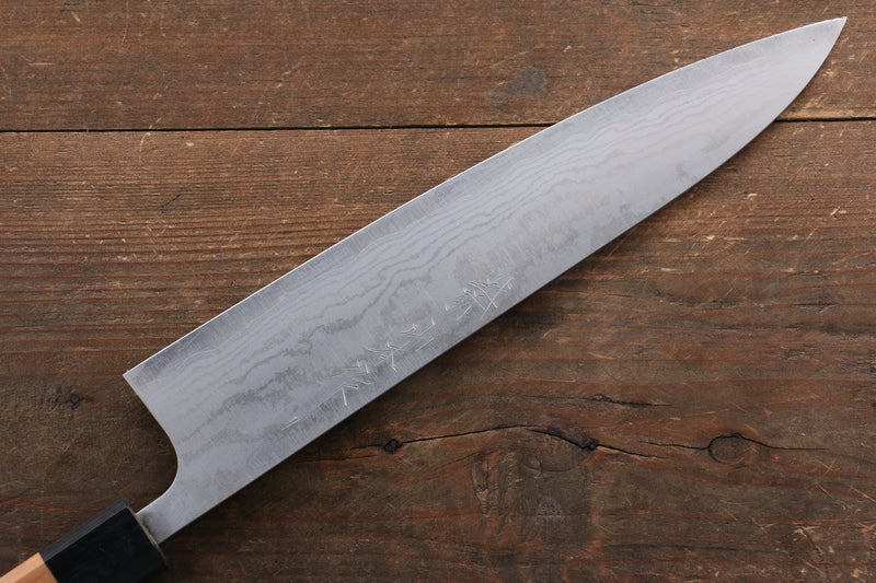 Nao Yamamoto VG10 Damascus Gyuto  240mm Cherry Blossoms Handle - Japannywholesale