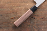 Nao Yamamoto VG10 Black Damascus Santoku  165mm Walnut Handle - Japannywholesale