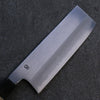 Kikuzuki White Steel No.2 Kasumitogi Nakiri Japanese Knife 180mm Magnolia Handle - Japannywholesale