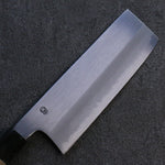 Kikuzuki White Steel No.2 Kasumitogi Nakiri Japanese Knife 180mm Magnolia Handle - Japannywholesale