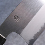 Kikuzuki White Steel No.2 Kasumitogi Nakiri Japanese Knife 180mm Magnolia Handle - Japannywholesale