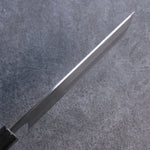 Kikuzuki White Steel No.2 Kasumitogi Nakiri Japanese Knife 180mm Magnolia Handle - Japannywholesale