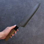 Kikuzuki Silver Steel No.3 Bokashi Gyuto  240mm Magnolia Handle - Japannywholesale